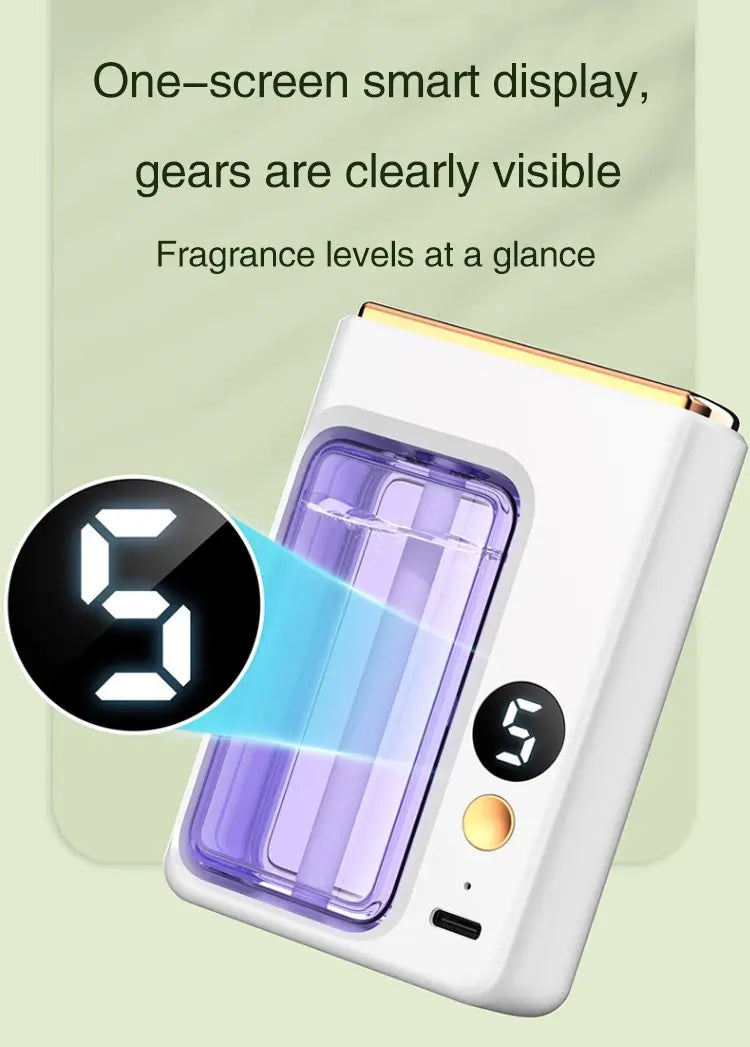 Smart Desktop Aromatherapy Oil Diffuser – Portable USB Air Purifier