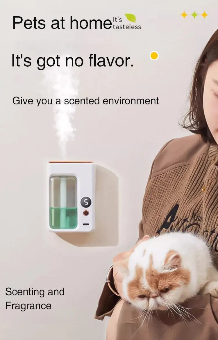 Smart Desktop Aromatherapy Oil Diffuser – Portable USB Air Purifier