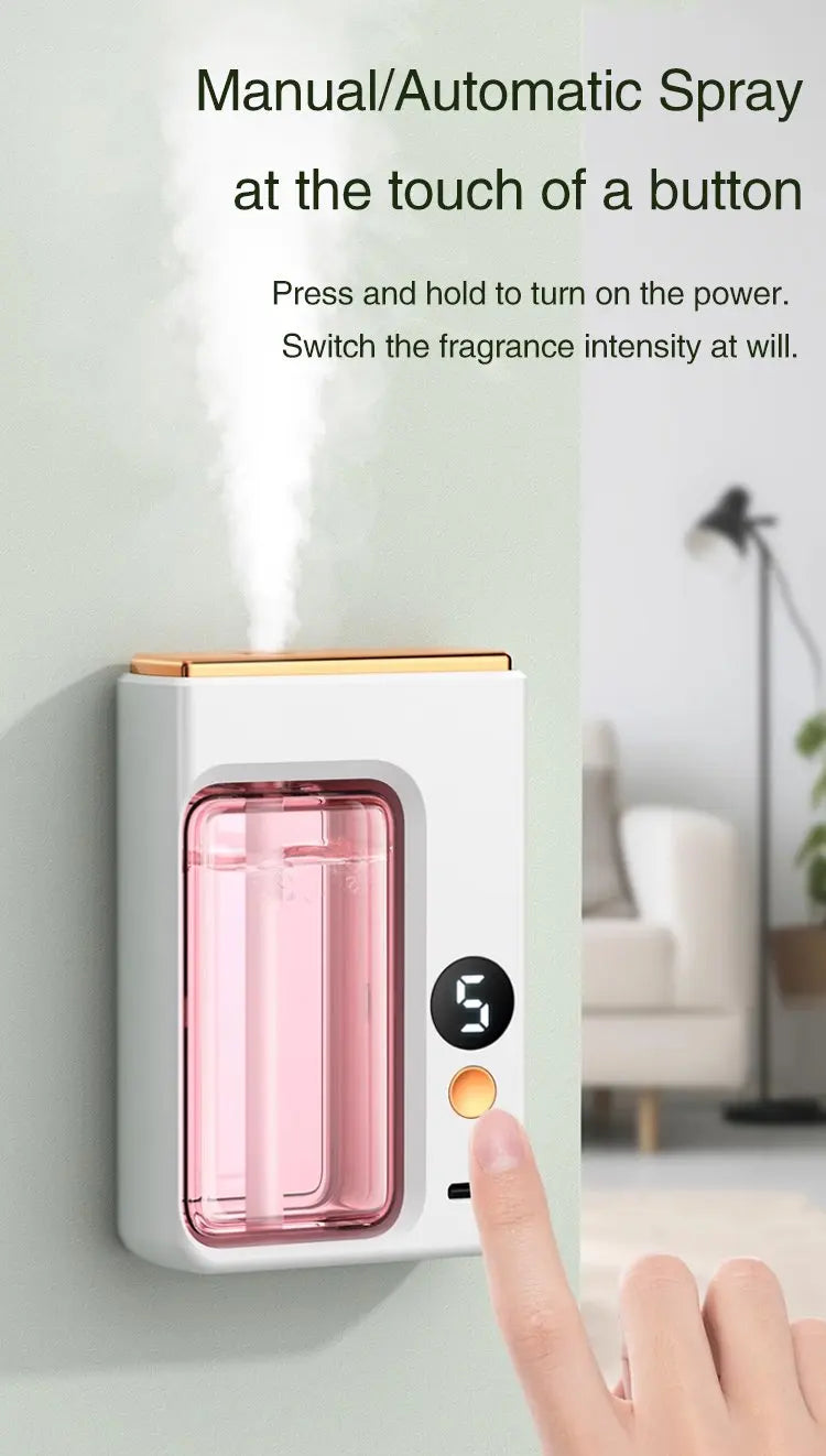 Smart Desktop Aromatherapy Oil Diffuser – Portable USB Air Purifier