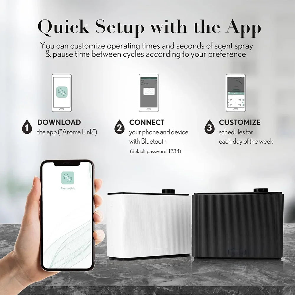 NAMSTE Smart HVAC Fragrance Diffuser – Large Capacity Scent Machine