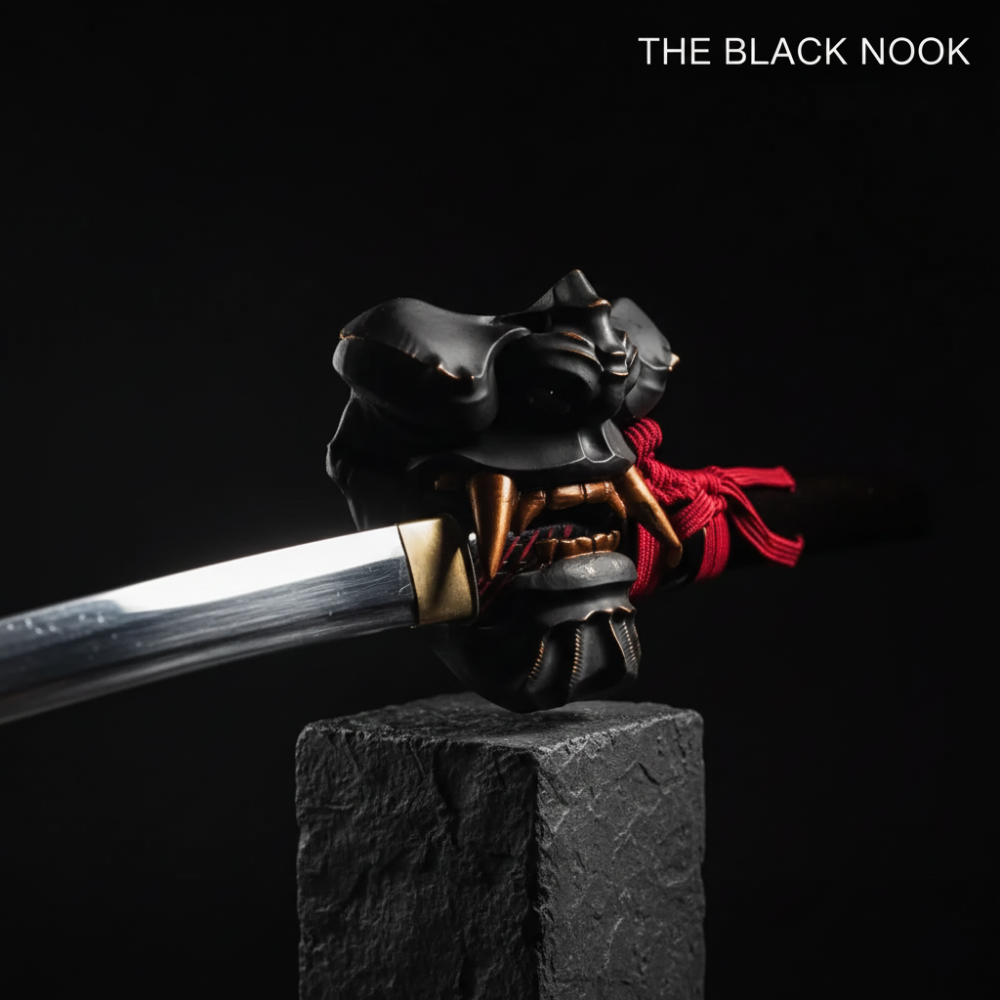 Dragon Katana Wall Mount Display Rack